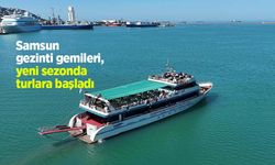 Samsun gezinti gemileri, yeni sezonda turlara başladı