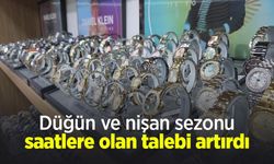 Düğün ve nişan sezonu saatlere olan talebi artırdı