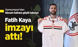 Samsunspor'dan hücum hattına güçlü takviye: Fatih Kaya imzayı attı!