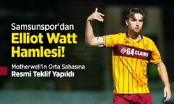 Samsunspor'dan Elliot Watt Hamlesi! Motherwell'in Orta Sahasına Resmi Teklif Yapıldı