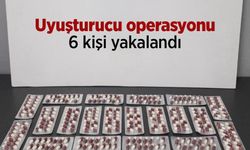Uyuşturucu operasyonu: 6 kişi yakalandı