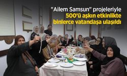 "Ailem Samsun" projeleriyle 500’ü aşkın etkinlikte binlerce vatandaşa ulaşıldı