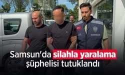 Samsun'da silahla yaralama şüphelisi tutuklandı