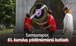 Samsunspor, 61. kuruluş yıldönümünü kutladı
