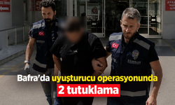 Bafra'da uyuşturucu operasyonunda 2 tutuklama