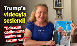 Trump'a videoyla seslendi.
