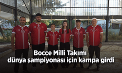Bocce Milli Takımı dünya şampiyonası için kampa girdi