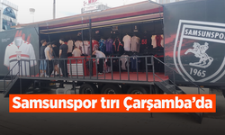 Samsunspor tırı Çarşamba’da