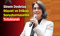 Sinem Dedetaş Rüşvet ve İrtikap Soruşturmasında Tutuklandı