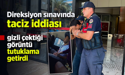 Direksiyon sınavında taciz