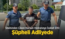 Silahından Çıkan Kurşun Hastaneye İsabet Etti: Şüpheli Adliyede