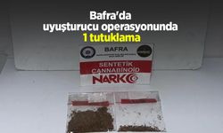 Bafra'da uyuşturucu operasyonunda 1 tutuklama