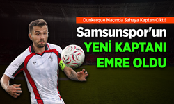 Samsunspor'un  YENİ KAPTANI  EMRE OLDU