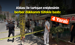 Aile Kavgası Kanlı Bitti: 4 Yaralı