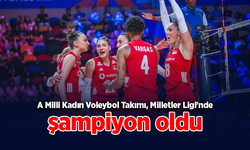 A Milli Kadın Voleybol Takımı, Milletler Ligi'nde şampiyon oldu