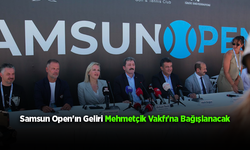 Uluslararası Samsun  Open ATP Challenger 50 Tenis Turnuvasında Spor ve Dayanışma Buluştu