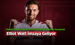 Samsunspor'da Elliot Watt Transferinde Mutlu Son
