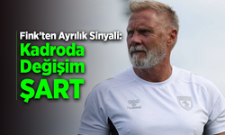 Samsunspor'da Fink Konuştu: Gidecekler de Gelecekler de Var