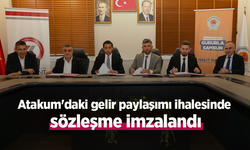 Atakum'daki gelir paylaşımı ihalesinde sözleşme imzalandı