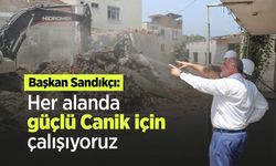 Başkan Sandıkçı: "Her alanda güçlü Canik için çalışıyoruz"