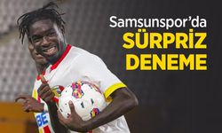 Samsunspor’da SÜRPRİZ DENEME