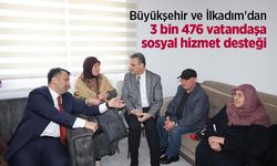 Büyükşehir ve İlkadım'dan 3 bin 476 vatandaşa sosyal hizmet desteği