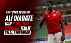 Fuat Çapa Açıkladı! Ali Diabate İçin 8 Milyon Euroluk Teklif Geldi, Samsunspor Reddetti