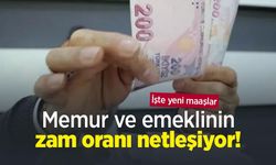 Memur ve emeklinin zam oranı netleşiyor! İşte yeni maaşlar