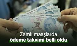Zamlı maaşlarda ödeme takvimi belli oldu