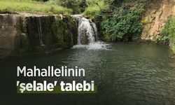 Mahallelinin 'şelale' talebi