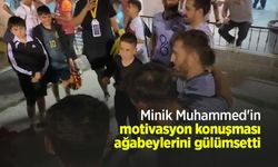 Minik Muhammed'in motivasyon konuşması ağabeylerini gülümsetti