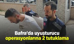 Bafra'da uyuşturucu operasyonlarına 2 tutuklama