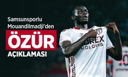 Samsunsporlu Mouandilmadji'den ÖZÜR AÇIKLAMASI