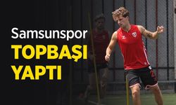 Samsunspor TOPBAŞI YAPTI