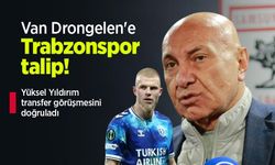Van Drongelen'e Trabzonspor talip! Yüksel Yıldırım transfer görüşmesini doğruladı