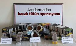 Jandarmadan kaçak tütün operasyonu