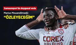 Samsunspor'da duygusal veda! Marius Mouandilmadji: "ÖZLEYECEĞİM"