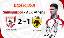 SAMSUNSPOR AEK MAÇ SONUCU 2- 1