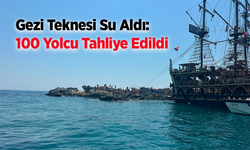 Gezi Teknesi Su Aldı: 100 Yolcu Tahliye Edildi