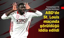 Samsunspor'da Marius bombası! ABD'de St. Louis maçında görüldüğü iddia edildi