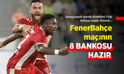 Samsunspor teknik direktörü Fink, tahtaya yazdı silmedi... F.Bahçe maçının 8 BANKOSU HAZIR