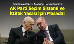 Bahçeli'nin Çağrısı Ankara'yı Hareketlendirdi: AK Parti Seçim Sistemi ve İttifak Yasası İçin Masada!
