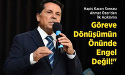 Hapis Kararı Sonrası Ahmet Özer'den İlk Açıklama: "Göreve Dönüşümün Önünde Engel Değil!"