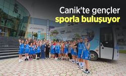 Canik'te gençler sporla buluşuyor