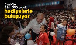 Canik'te 2 bin 500 çocuk hediyelerle buluşuyor