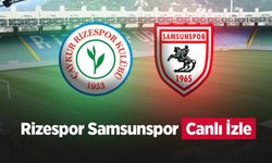Rizespor Samsunspor Canlı İzle