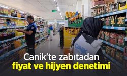 Canik'te zabıtadan fiyat ve hijyen denetimi