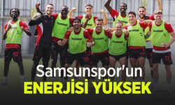 Samsunspor'un ENERJİSİ YÜKSEK