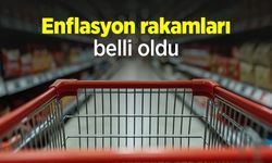 Enflasyon rakamları belli oldu