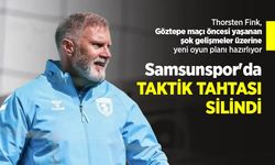 Samsunspor'da TAKTİK TAHTASI SİLİNDİ